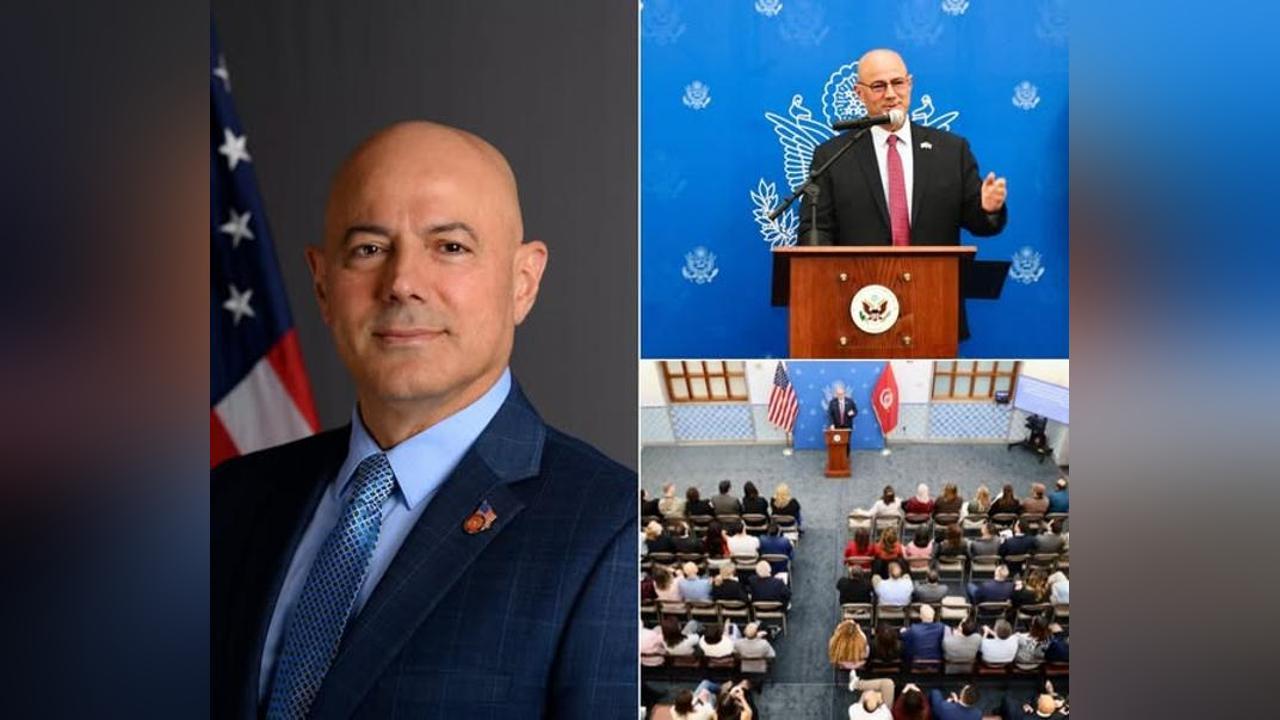السفير الأمريكي الجديد بيل بازي يتسلّم مهامه في تونس السفير الأمريكي الجديد بيل بازي يتسلّم مهامه في تونس