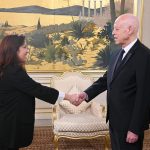 سعيد يلتقي سفيرة جمهورية كوبا لدى تونس بمناسبة انتهاء مهامها سعيد يلتقي سفيرة جمهورية كوبا لدى تونس بمناسبة انتهاء مهامها