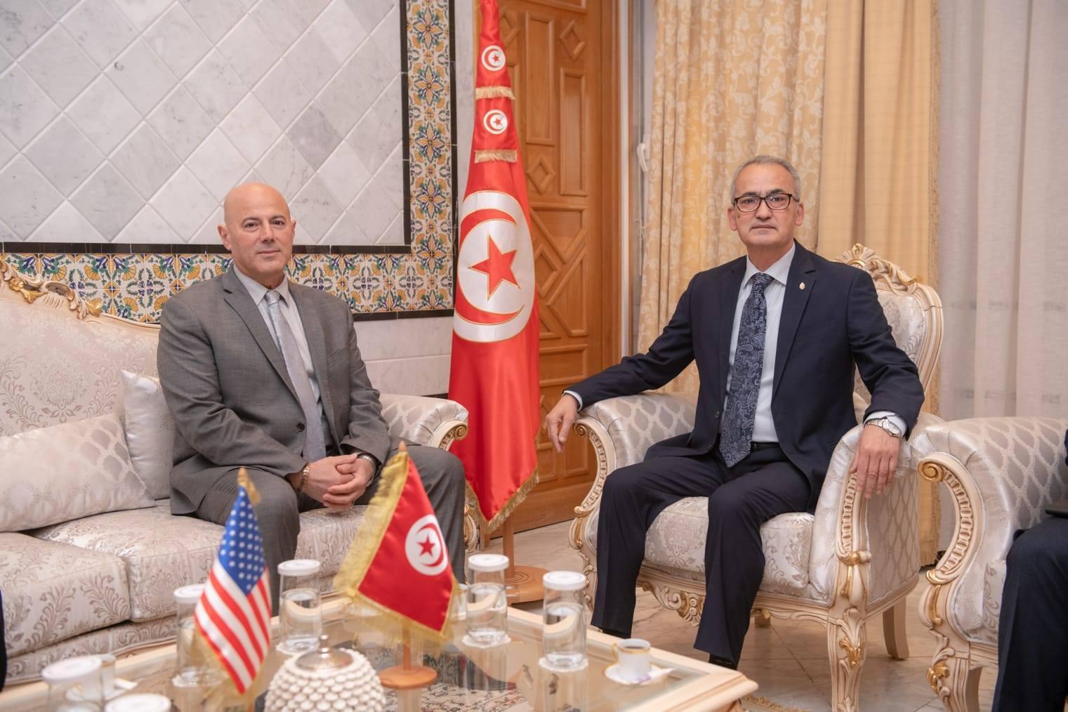 توسيع مجالات التعاون بين تونس والولايات المتحدة