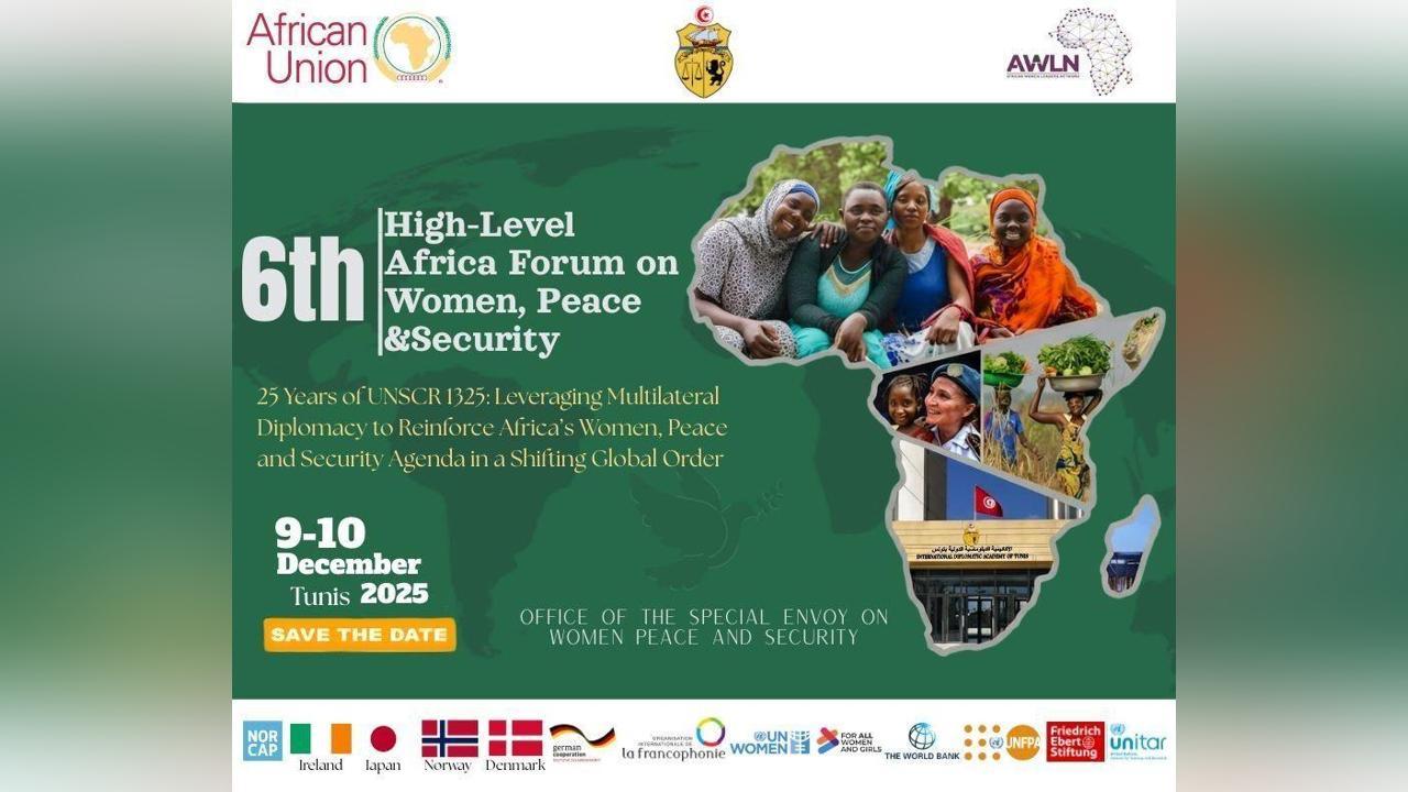 تونس تحتضن أشغال المنتدى رفيع المستوى حول المرأة والسلم والأمن تونس تحتضن أشغال المنتدى رفيع المستوى حول المرأة والسلم والأمن