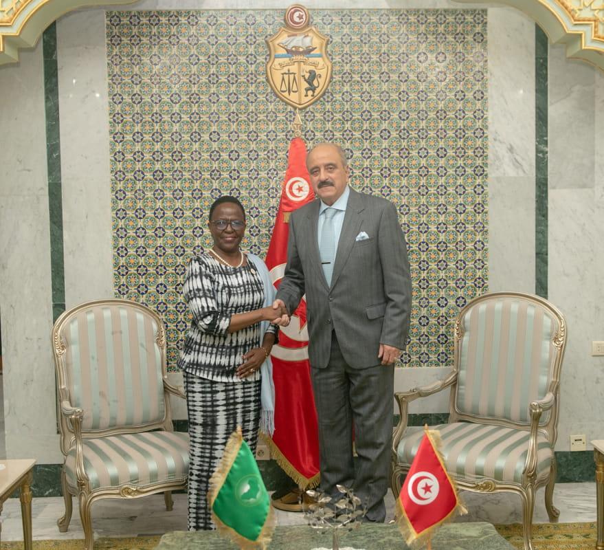 النفطي يستقبل المبعوثة الخاصة للاتحاد الإفريقي للمرأة والأمن والسلم النفطي يستقبل المبعوثة الخاصة للاتحاد الإفريقي للمرأة والأمن والسلم