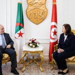 رئيسة الحكومة والوزير الأول الجزائري يفتتحان المنتدى التونسي الجزائري رئيسة الحكومة والوزير الأول الجزائري يفتتحان المنتدى التونسي الجزائري