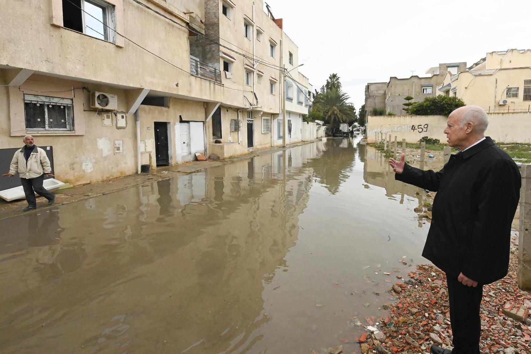 سعيد: معالجة أسباب الفيضانات لتفادي تكرارها سعيد: معالجة أسباب الفيضانات لتفادي تكرارها