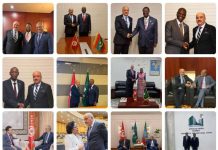 النفطي يتحادث مع رئيس مفوّضية الاتحاد الأفريقي ومع عدد من نظرائه النفطي يتحادث مع رئيس مفوّضية الاتحاد الأفريقي ومع عدد من نظرائه