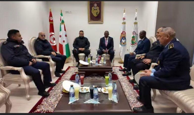 مسؤول بورندي يطّلع على تجربة تونس في مجال الحماية المدنية مسؤول بورندي يطّلع على تجربة تونس في مجال الحماية المدنية