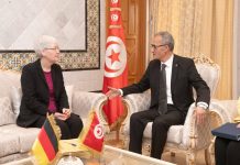 كاتب الدّولة لدى وزير الشّؤون الخارجيّة يلتقي سفيرة المانيا كاتب الدّولة لدى وزير الشّؤون الخارجيّة يلتقي سفيرة المانيا