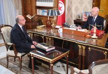 خلال لقائه وزير الدفاع.. سعيّد يثني على جهود الجيش خلال لقائه وزير الدفاع.. سعيّد يثني على جهود الجيش