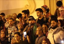 مطالبات بالإفراج عن ناشطين مرتبطين بـ”أسطول الصمود العالمي” مطالبات بالإفراج عن ناشطين مرتبطين بـ"أسطول الصمود العالمي"