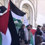 وقفة احتجاجية في تونس تندد بإغلاق إسرائيل للمسجد الأقصى وقفة احتجاجية في تونس تندد بإغلاق إسرائيل للمسجد الأقصى