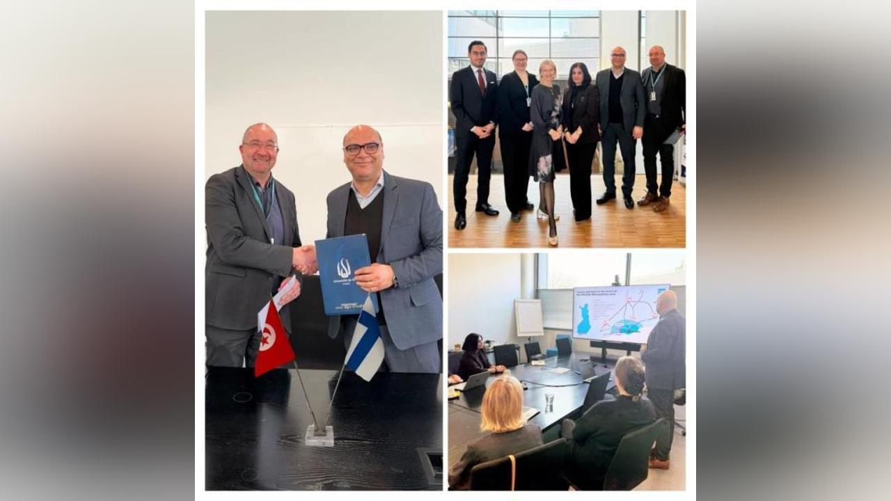 توقيع مذكرة تفاهم بين جامعتي صفاقس ولوريا بفنلندا توقيع مذكرة تفاهم بين جامعتي صفاقس ولوريا بفنلندا