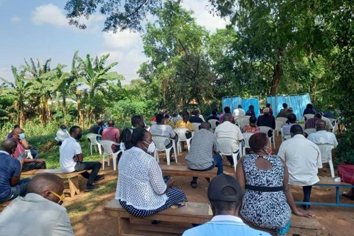 Chaotic start to second Covid jab in Kampala Chaotic start to second Covid jab in Kampala