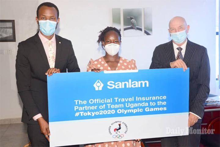 Sanlam offer Shs1.4b insurance cover for Tokyo-bound team Sanlam offer Shs1.4b insurance cover for Tokyo-bound team