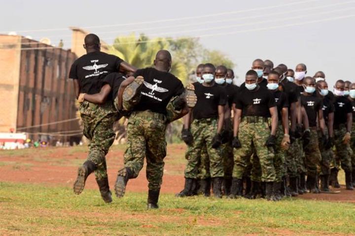 Museveni passes out 171 UPDF counter terrorism commandos Museveni passes out 171 UPDF counter terrorism commandos
