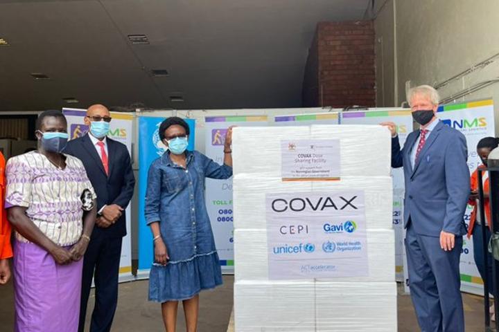 Uganda receives 586,080 Covid-19 vaccine doses from China, Norway Uganda receives 586,080 Covid-19 vaccine doses from China, Norway
