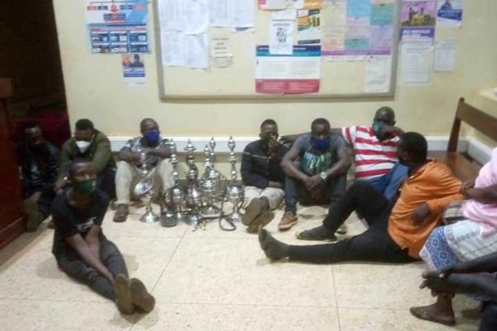 26 revellers arrested as police raid Labamba bar 26 revellers arrested as police raid Labamba bar