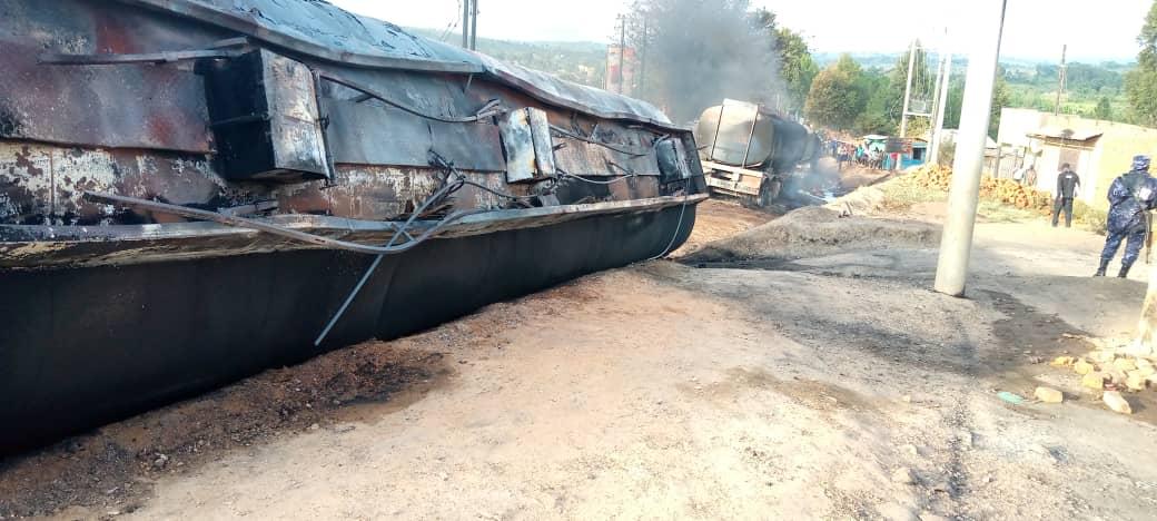 Fuel tanker explodes while awaiting clearance in Nebbi Fuel tanker explodes while awaiting clearance in Nebbi