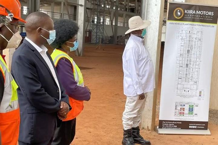 President directs injection of Shs141b in Kiira Motors plant President directs injection of Shs141b in Kiira Motors plant