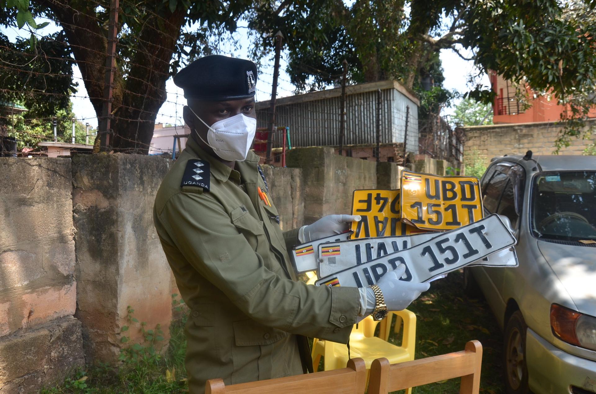 LC1 chairman arrested over number plate theft LC1 chairman arrested over number plate theft