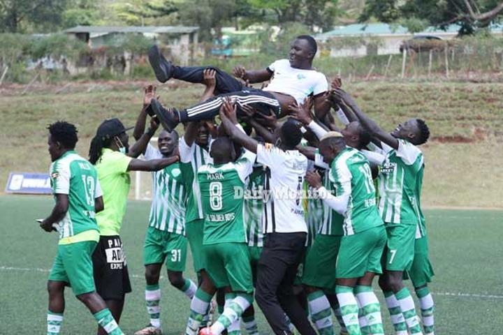 Gaddafi promoted, Arua Hill Big League winners Gaddafi promoted, Arua Hill Big League winners
