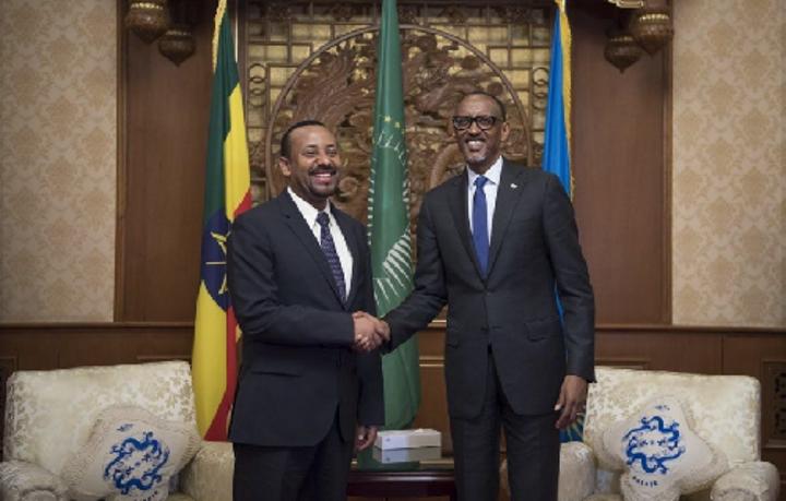 PM Abiy is in Kigali for an Official PM Abiy is in Kigali for an Official