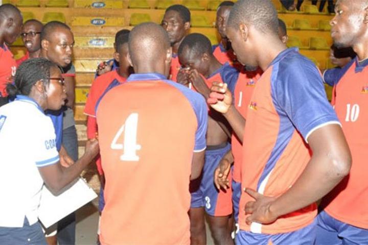 Volleyball Cranes check into Kigali Volleyball Cranes check into Kigali