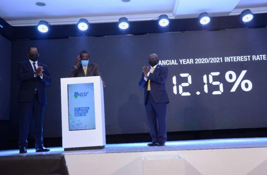 NSSF declares 12.15% interest payment to savers NSSF declares 12.15% interest payment to savers