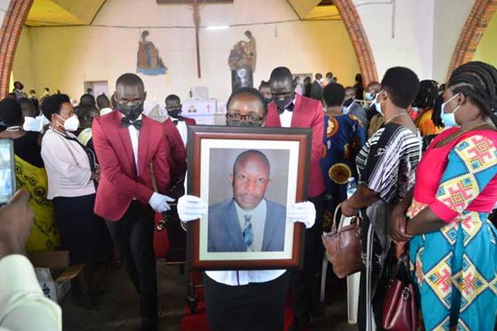 Ntungamo DHO who died after collapsing in sauna laid to rest Ntungamo DHO who died after collapsing in sauna laid to rest