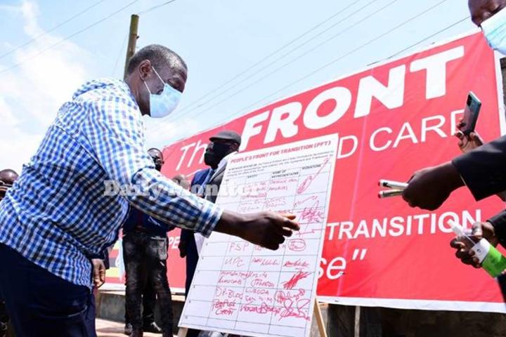 New opposition pressure group names Besigye chairman, Lukwago deputy New opposition pressure group names Besigye chairman, Lukwago deputy