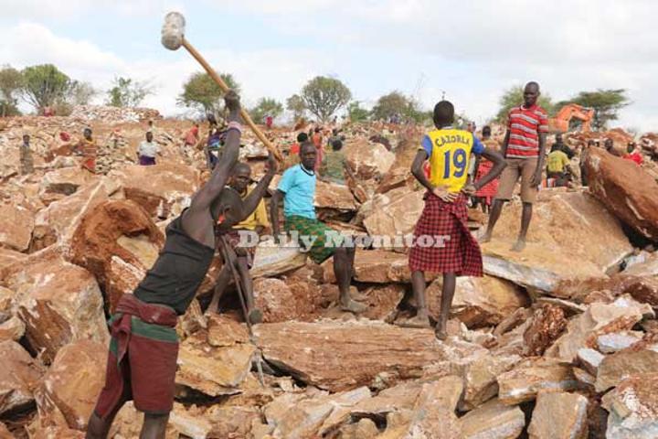 Over 30,000 Karimojong face starvation after stone quarry is closed Over 30,000 Karimojong face starvation after stone quarry is closed