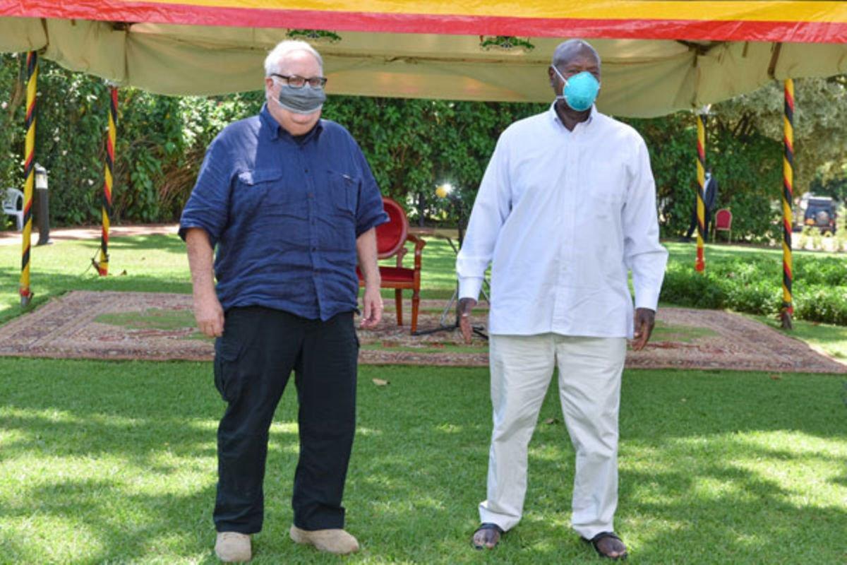 Museveni meets US billionaires, discuss ADF Museveni meets US billionaires, discuss ADF