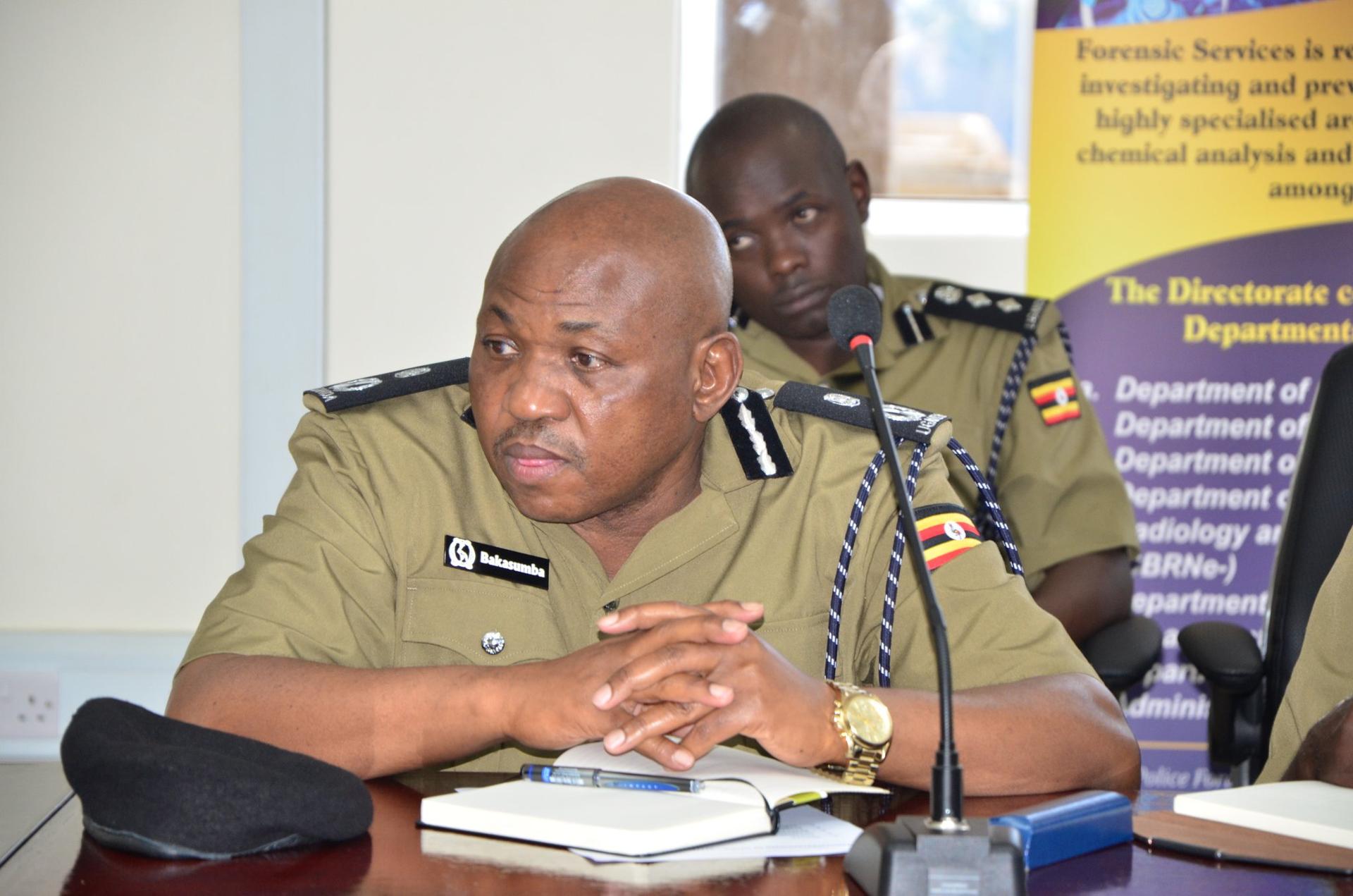 Gen Bakasumba is Joint Chief of Staff, not deputy IGP-Gen Otafiire Gen Bakasumba is Joint Chief of Staff, not deputy IGP-Gen Otafiire