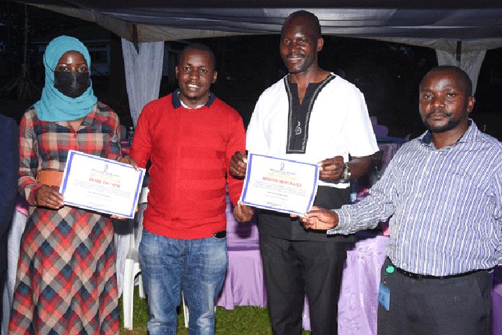 Buganda recognises NMG-U at media dinner Buganda recognises NMG-U at media dinner