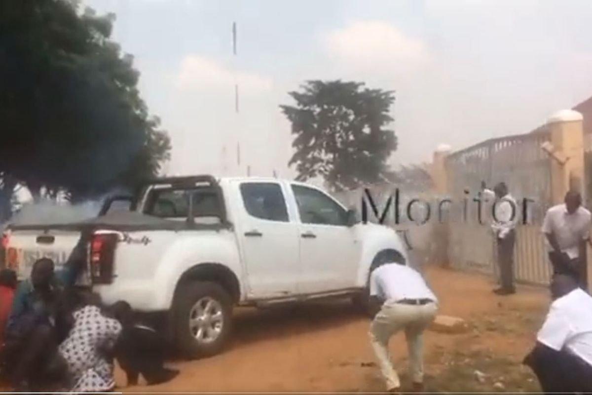 Protestors storm Bukedea police with bodies of suspects who died in detention Protestors storm Bukedea police with bodies of suspects who died in detention