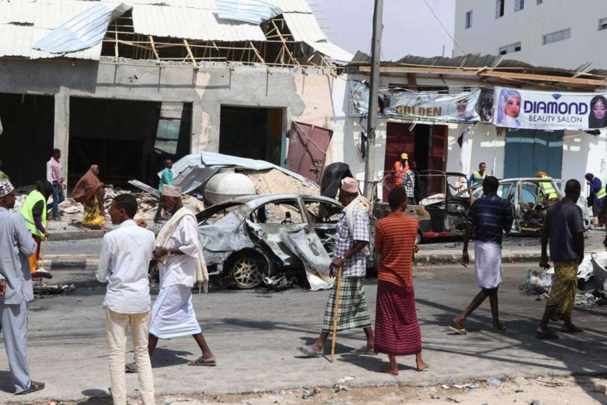 Six killed in jihadist-claimed blast in Somali capital Six killed in jihadist-claimed blast in Somali capital