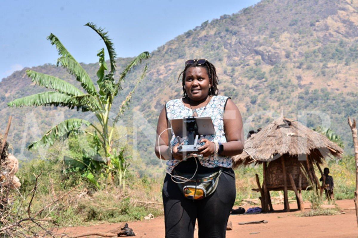 Nambasa makes a living from flying drones Nambasa makes a living from flying drones