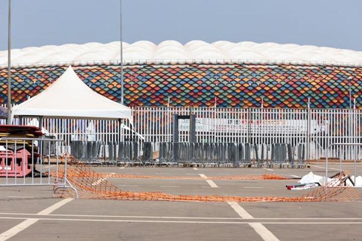 AFCON quarter-final moved to another stadium after deadly crush AFCON quarter-final moved to another stadium after deadly crush