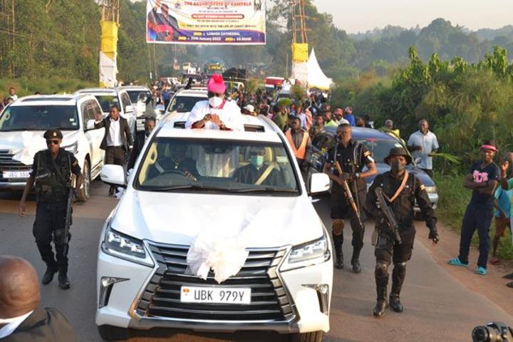Ssemogerere installed as 4th Kampala Archbishop Ssemogerere installed as 4th Kampala Archbishop