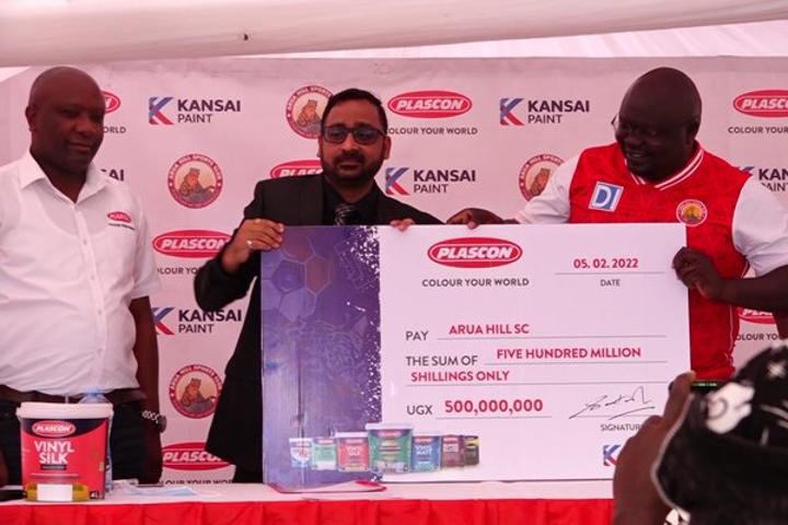 Arua Hill signs three-year Shs1.5b deal Arua Hill signs three-year Shs1.5b deal