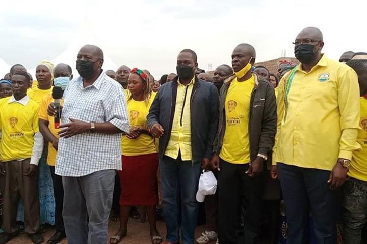 NRM bigwigs tour Sironko in mobilisation campaign NRM bigwigs tour Sironko in mobilisation campaign