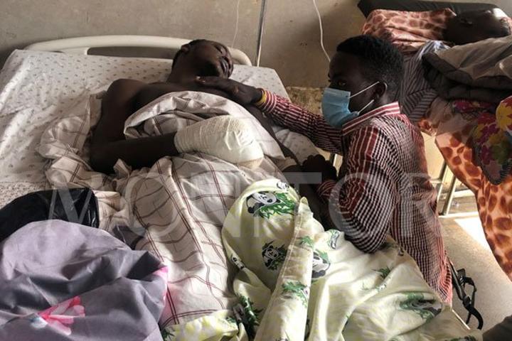Makerere student loses hand to tear gas canister Makerere student loses hand to tear gas canister