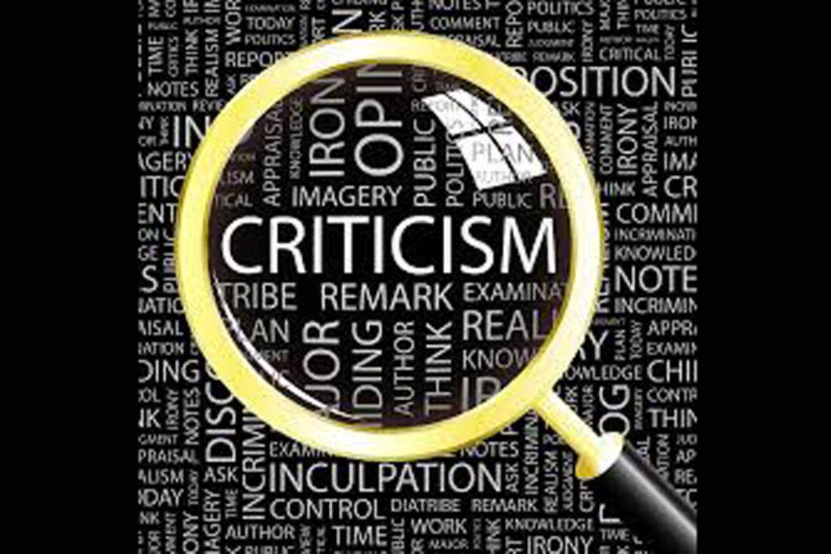 Welcome constructive criticism from public Welcome constructive criticism from public