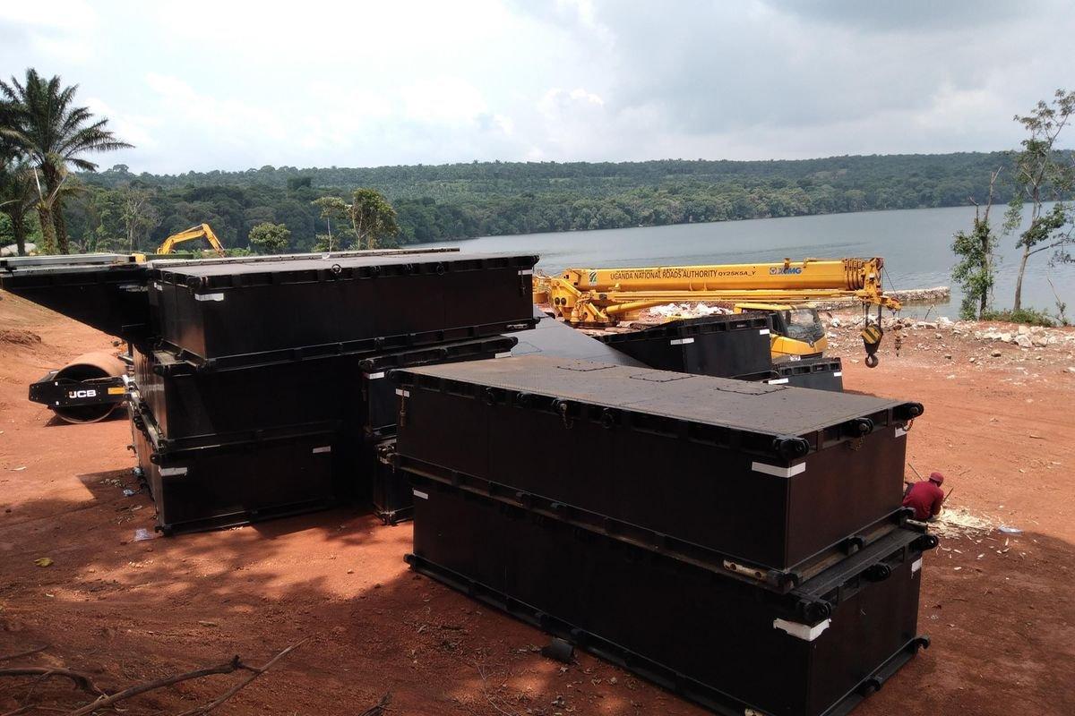 Govt starts building ferry to connect Kalangala islands Govt starts building ferry to connect Kalangala islands