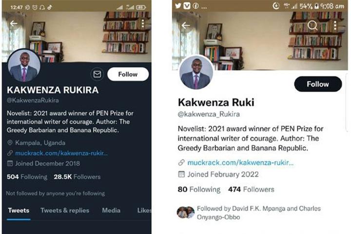 Why Twitter suspended Kakwenza’s account Why Twitter suspended Kakwenza’s account