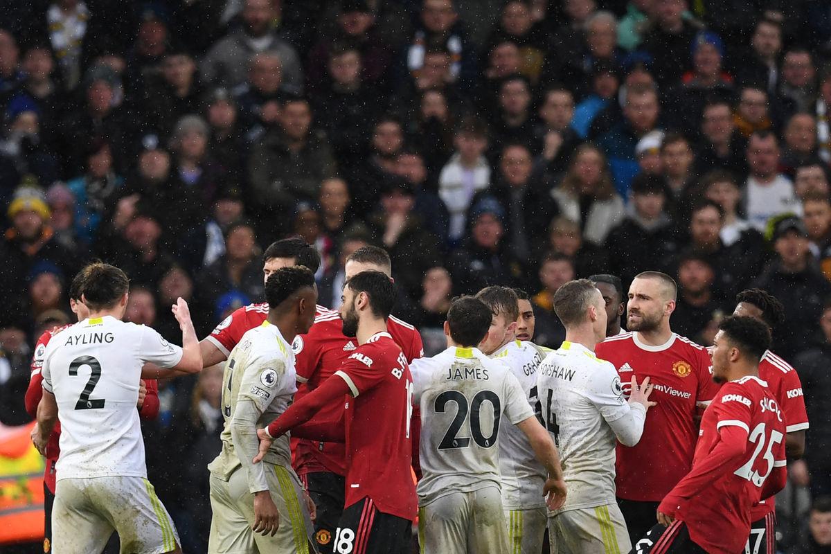 Man Utd survive Leeds storm to tighten grip on top four Man Utd survive Leeds storm to tighten grip on top four