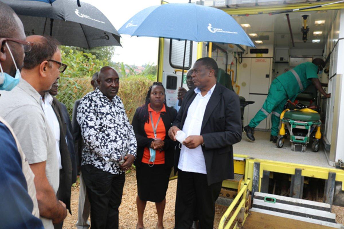 Excitement as Kyotera, Rakai districts receive new ambulances