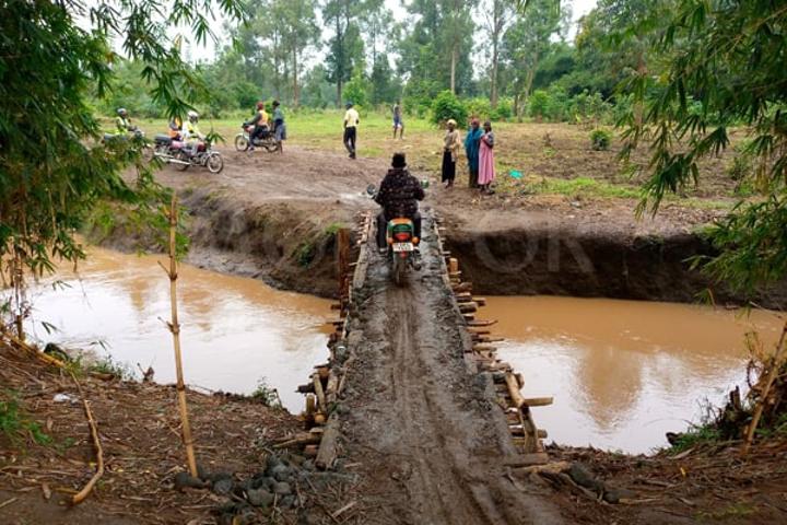 Locals build bridges after govt fails to fix broken ones