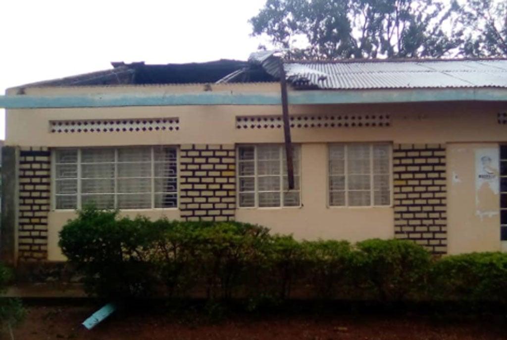Downpour destroys Pallisa District offices Downpour destroys Pallisa District offices