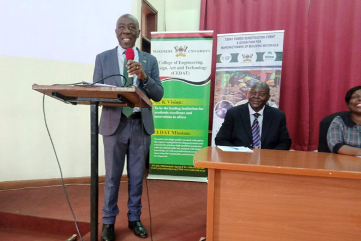 Stop stealing clients' materials, Prof Nawangwe tells builders Stop stealing clients' materials, Prof Nawangwe tells builders