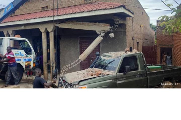 UPDF soldier, four-year-old boy killed in army truck crash UPDF soldier, four-year-old boy killed in army truck crash