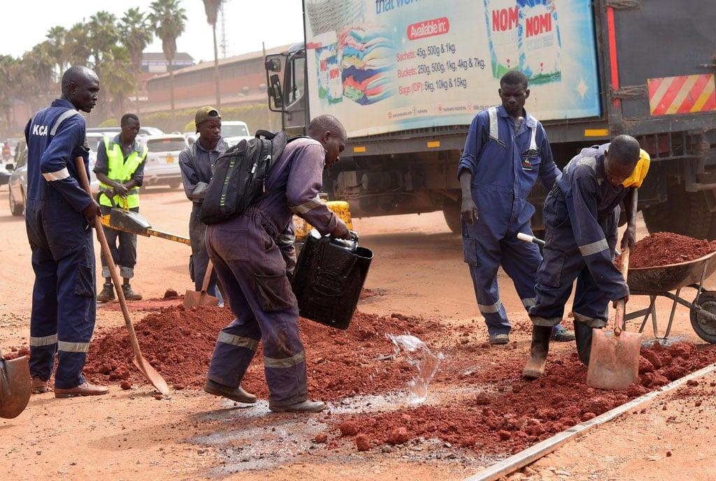 How Kampala pothole exhibition forced government into action How Kampala pothole exhibition forced government into action